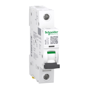 Disjoncteur Schneider Acti9 iC60L – 2P 1,6A Déclencheur Moteur (Courbe MA) – Image 2